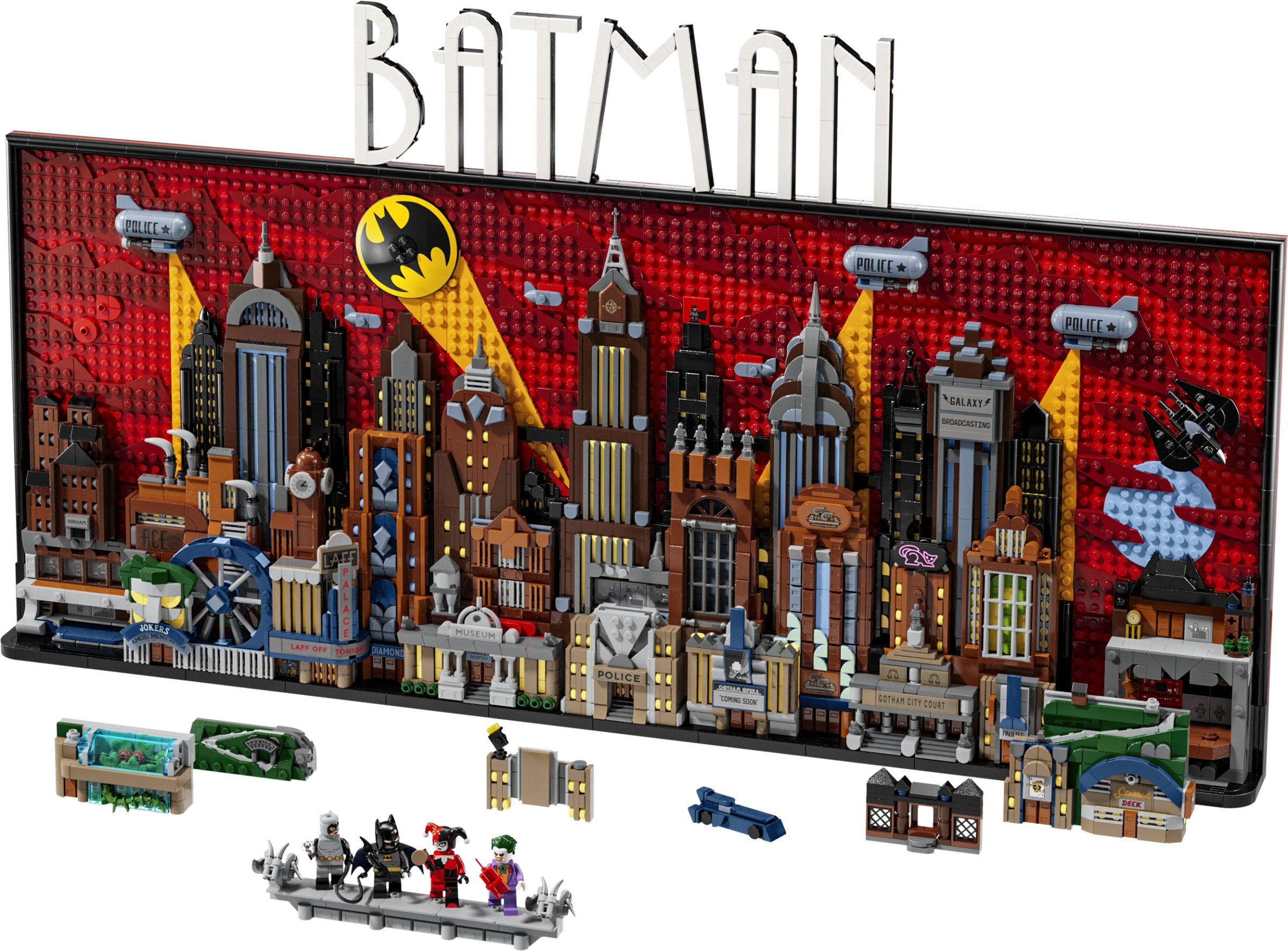 B:TAS Gotham City Skyline Announced! | Brickset